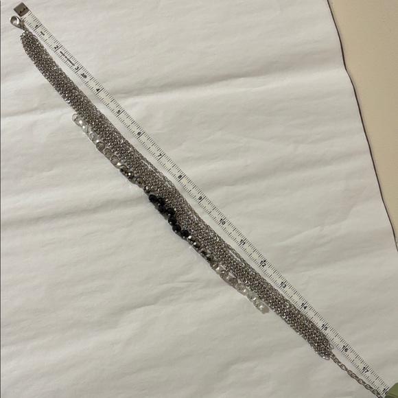 Simply Vera Vera Wang Elegant Silver and Black Necklace - Picture 5 of 6